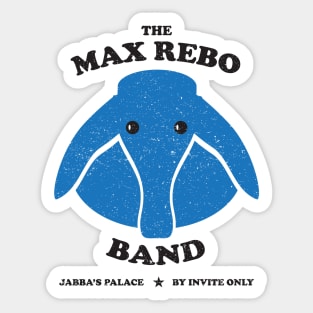 The Max Rebo Band Concert Tee Sticker